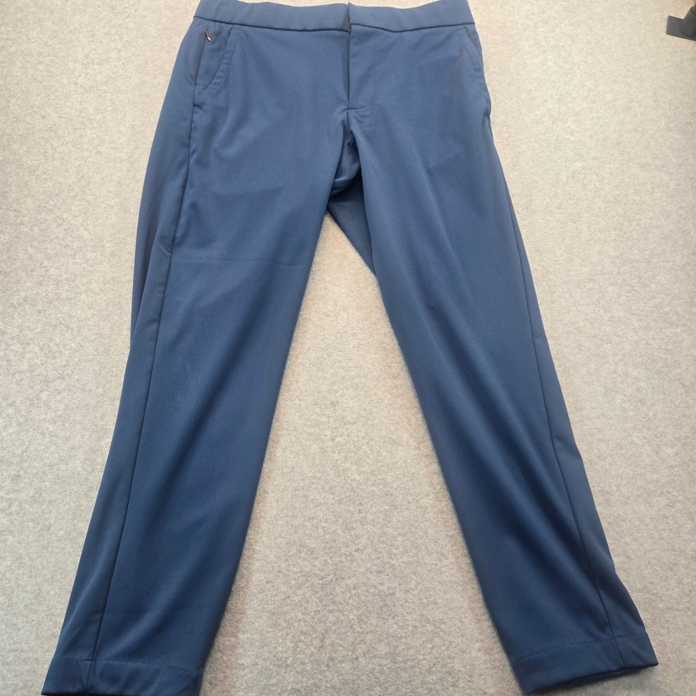 Bonobos Mens Performance Trousers Navy Blue Tech Pants BPT10761N Size Med Short